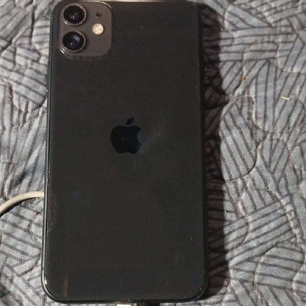 Apple Black Smartphone